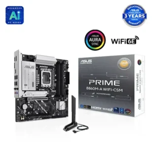 ASUS PRIME B860M-A WIFI-CSM Intel LGA1851 mATX Motherboard