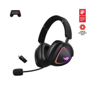 asus-rog-delta-ii-tri-mode-wireless-gaming-headphone-black-gallery-1 ASUS ROG Delta II Tri-Mode Wireless Gaming Headphone - Black