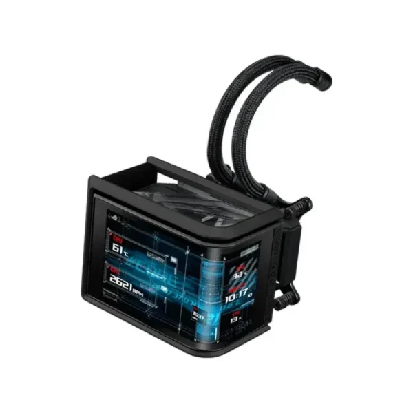 ASUS ROG Ryuo IV SLC 360 ARGB 360mm All-in-One Liquid CPU Cooler with 6.67-inch AMOLED Display