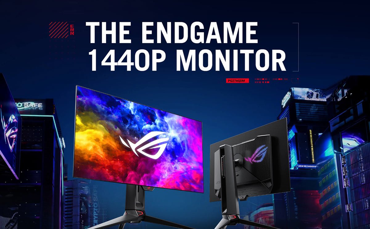 ASUS ROG Swift OLED PG27AQDM 27-inch 1440p 240Hz Gaming Monitor Price in Bangladesh ASUS ROG Swift OLED PG27AQDM 27-inch 1440p 240Hz Gaming Monitor Price in Bangladesh