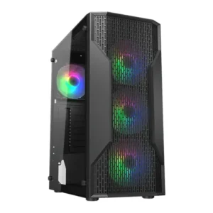 Cougar MX110 RGB Mid Tower Gaming Casing - Black