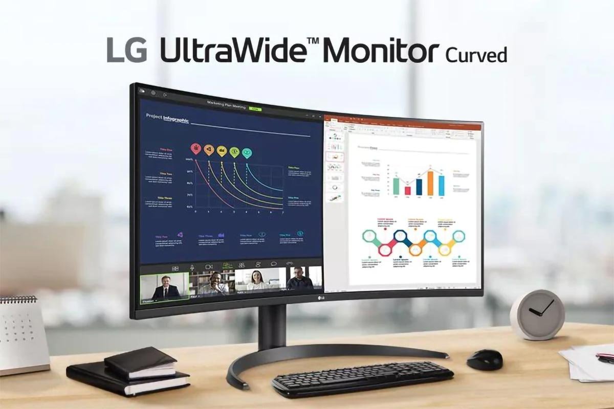 LG 34WR55QK-B 34-inch WQHD 100Hz UltraWide Curved Monitor Price in Bangladesh