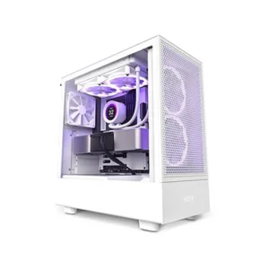 nzxt-cc-h51fw-01-h-series-h5-flow-edition-atx-mid-tower-casing-white-gallery-1 NZXT CC-H51FW-01 H Series H5 Flow Edition ATX Mid Tower Casing - White