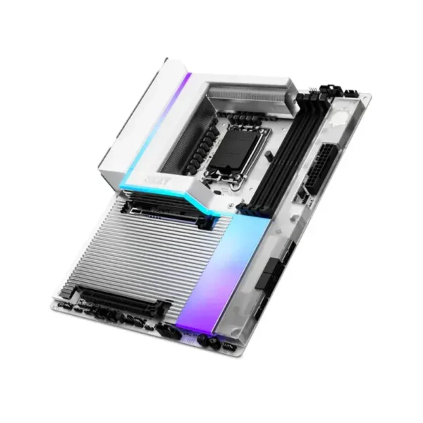 NZXT N9 Z890 Intel LGA1851 Wi-Fi 7 ATX Gaming Motherboard - White