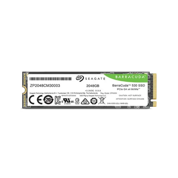 Seagate Barracuda 2TB M.2 2280 PCIe Gen4 NVMe SSD #ZP2048CM3A003-530