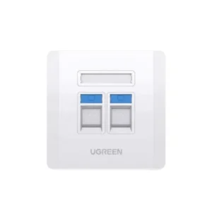 UGREEN NW144 (80182) Dual Port Wall Plate