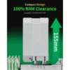 upHere UP1T4 CPU Air Cooler - White