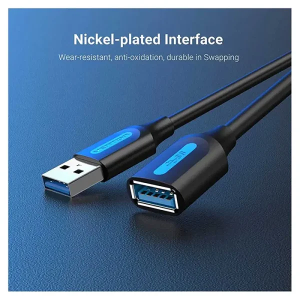 VENTION CBHBH USB 3.0 A Male to A Female Extension Cable - 2M